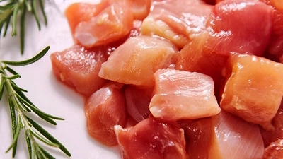 Chicken dicing