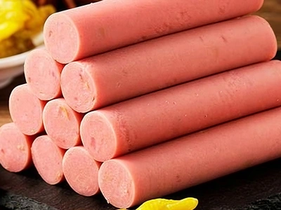 Ham sausages
