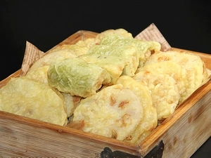Fried lotus root